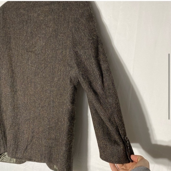 Vintage Club International Brown Pure New Wool Blazer 40R - Picture 5 of 14